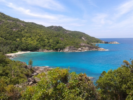 Anse Major from the last view point